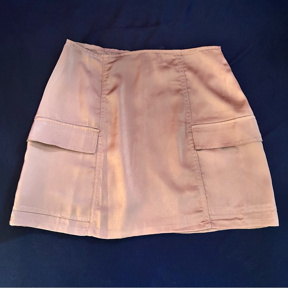 PacSun Tan Mini Skirt
